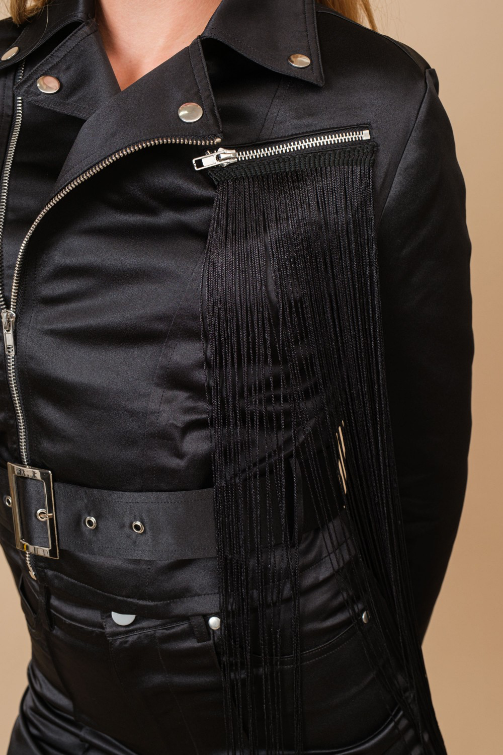 Fringe Fusion Moto Jacket