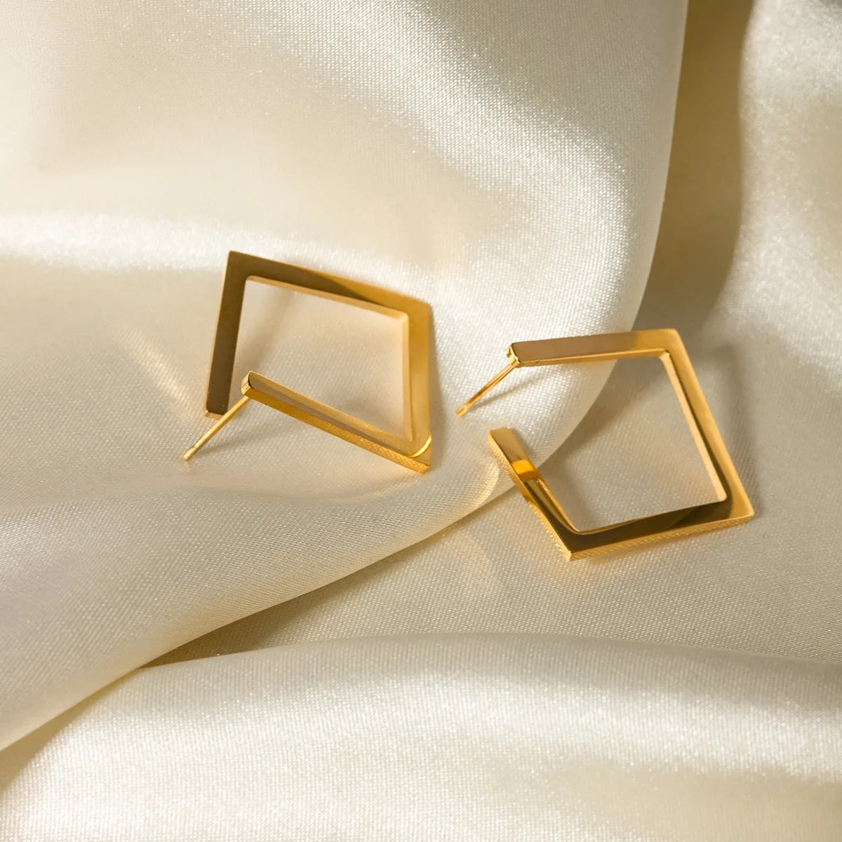 Square Hoop Earrings