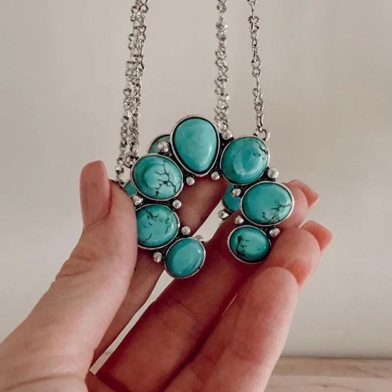 Horseshoe Turquoise Set