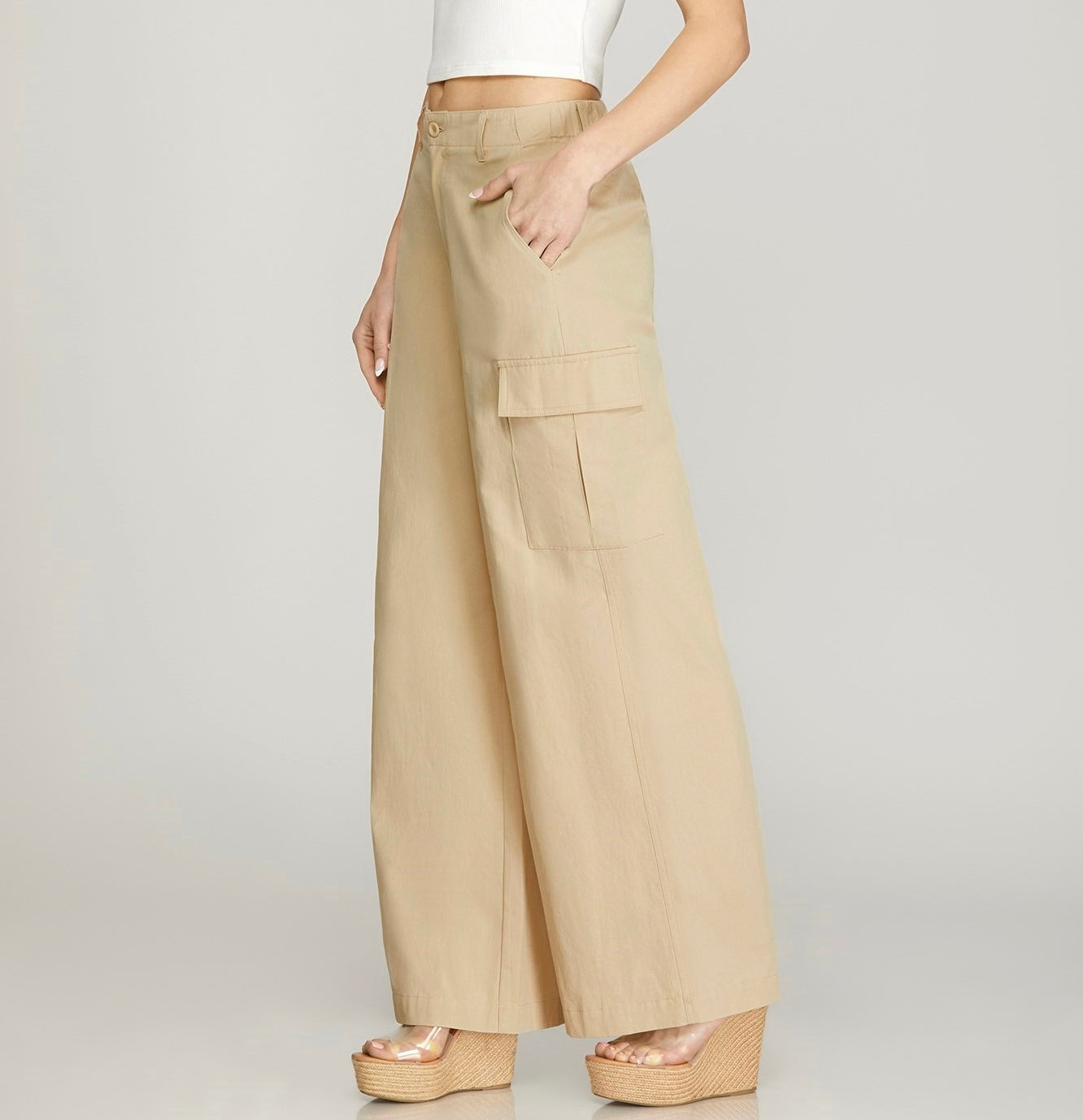 Pretty Olive Cargo Pants